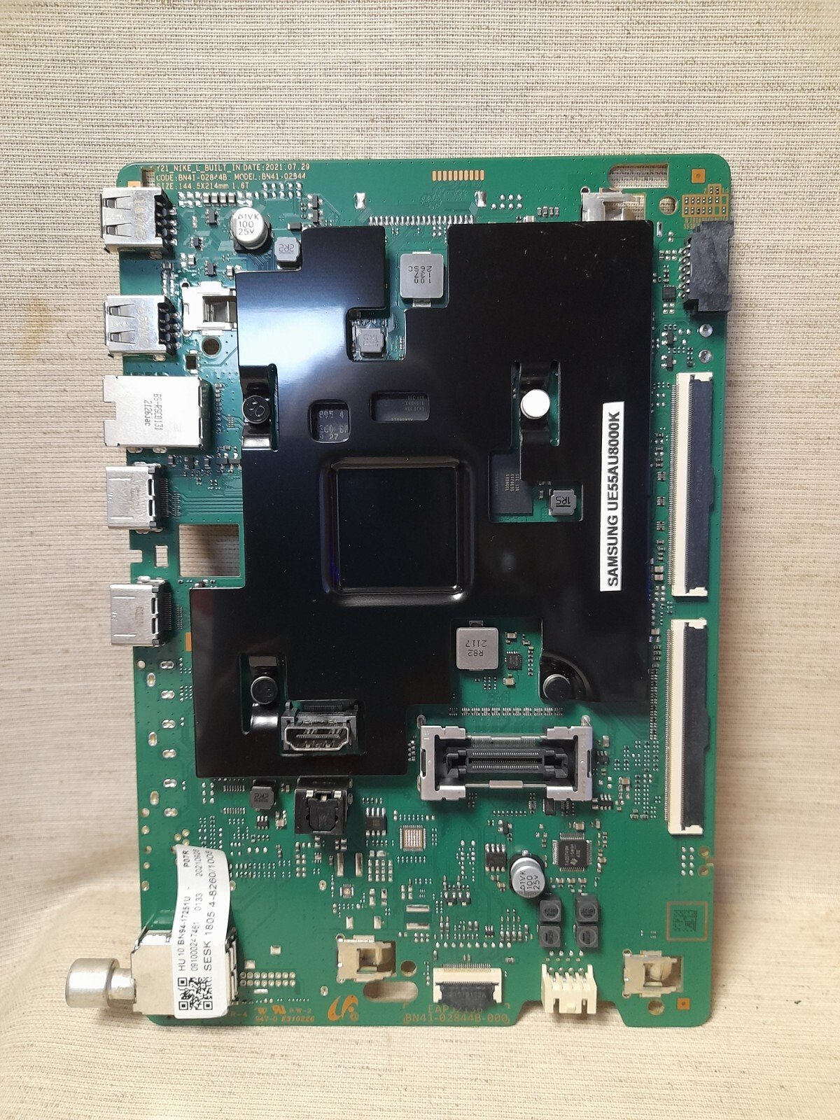 SAMSUNG UE55AU8000K MAIN BOARD BN41-02844B-000
