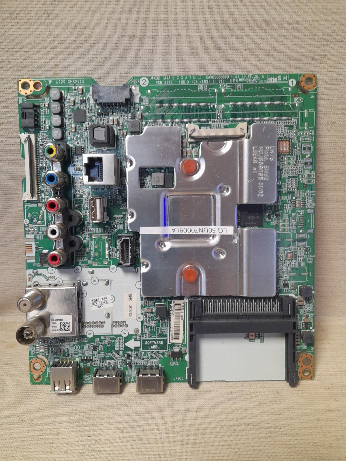 LG 50UN70006LA MAIN BOARD EAX69083603 (1.0)