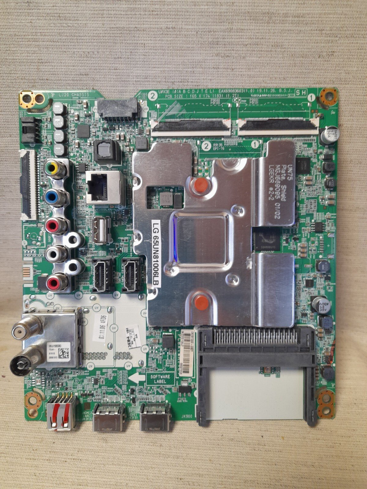 LG 65UN81006LB MAIN BOARD EAX69083603( 1.0)