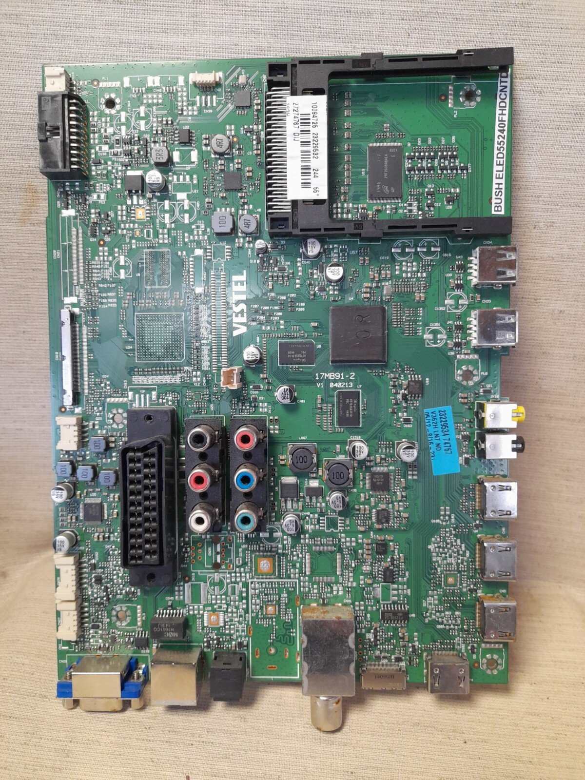 BUSH ELED55240FHDCNTD MAIN BOARD 17MB91-2