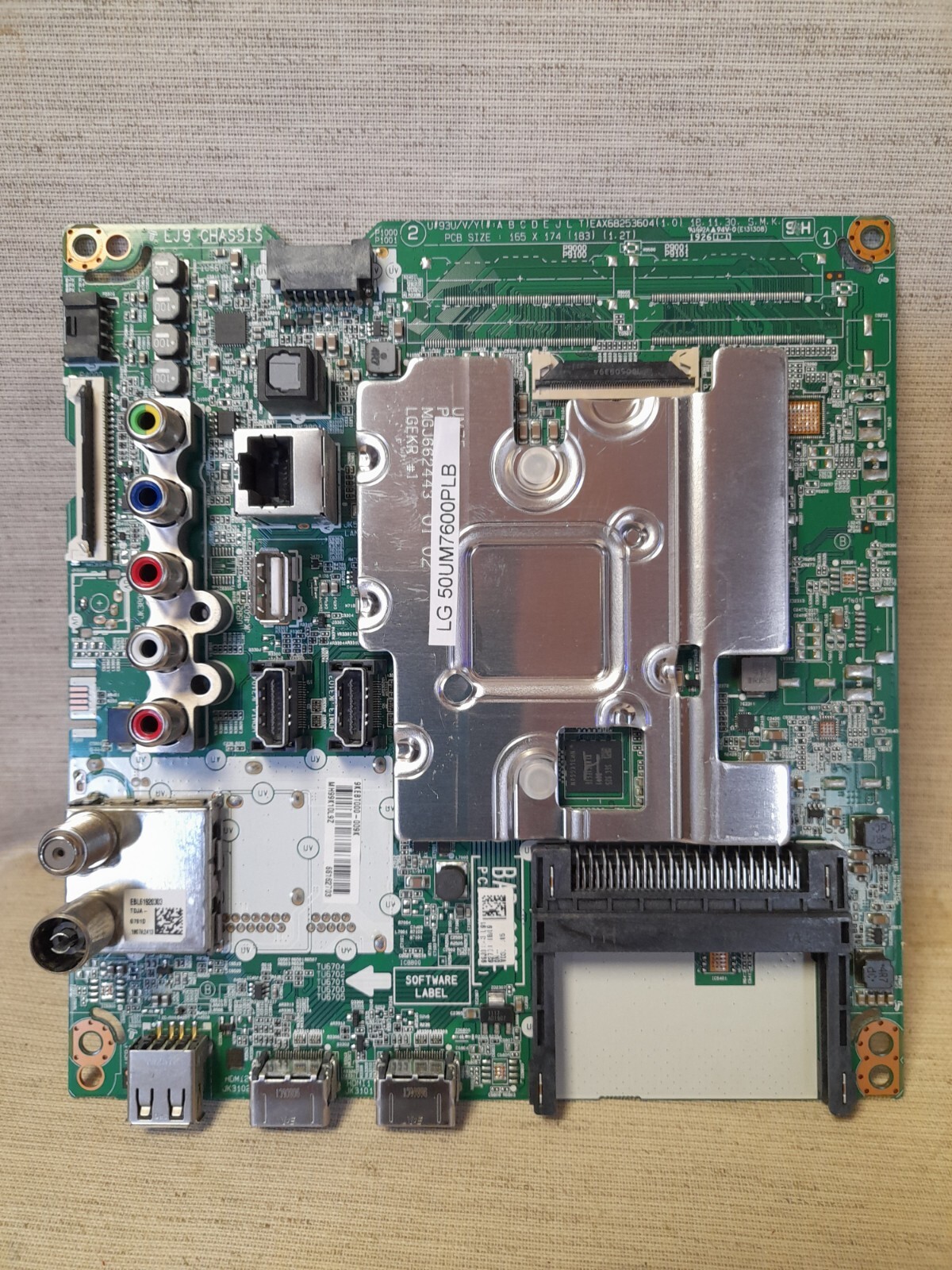 LG 50UM7600PLB MAIN BOARD EAX68253604(1.0)