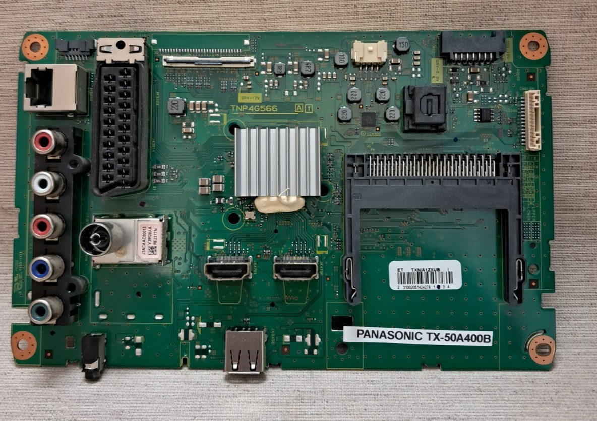 PANASONIC TX-50A400B MAIN BOARD TNP4G566