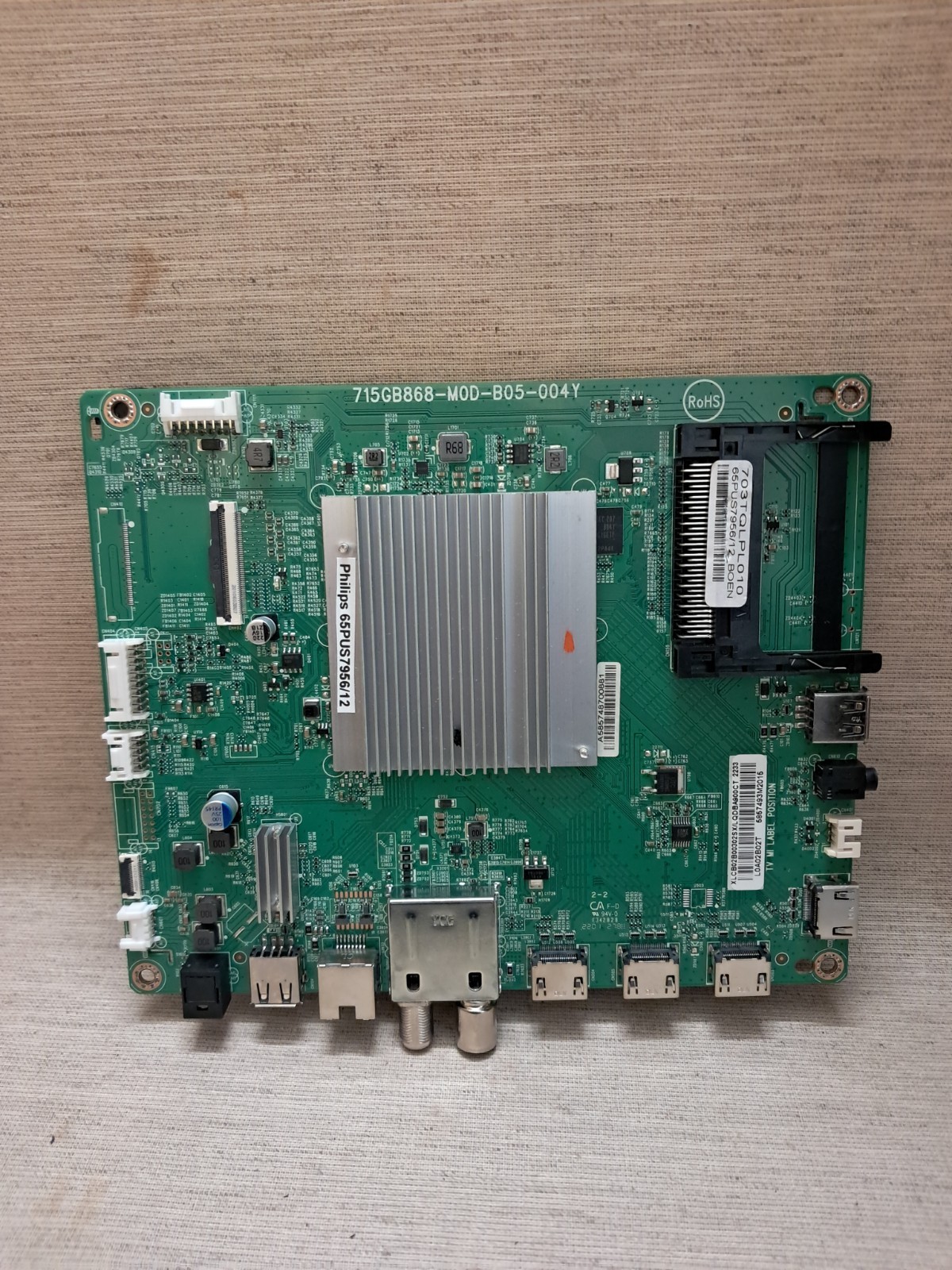 PHILIPS 65PUS7956/12 MAIN BOARD 715GB868-M0B-B05-004Y