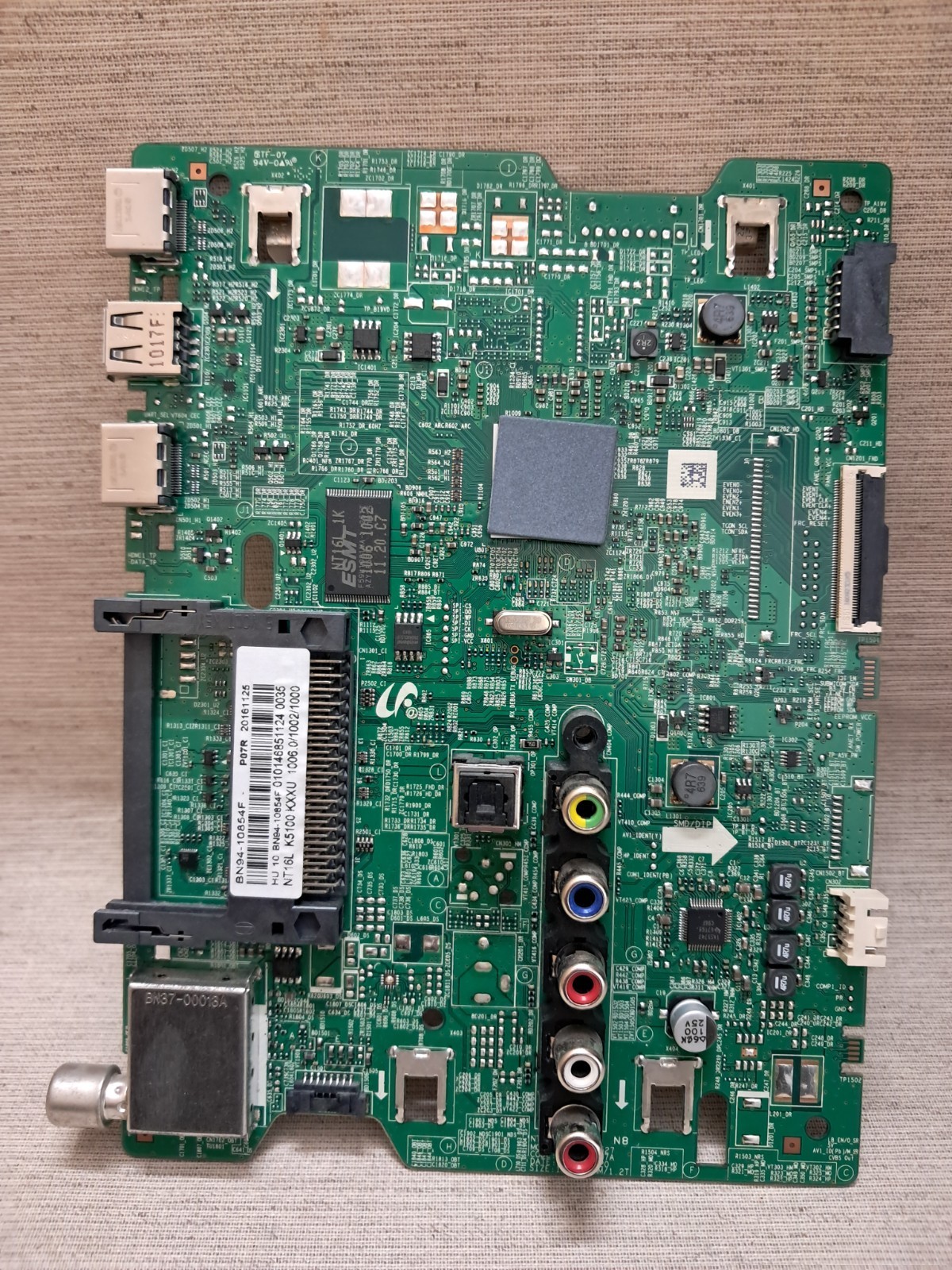 SAMSUNG UE49K5100AK MAIN BOARD BN41-02527A