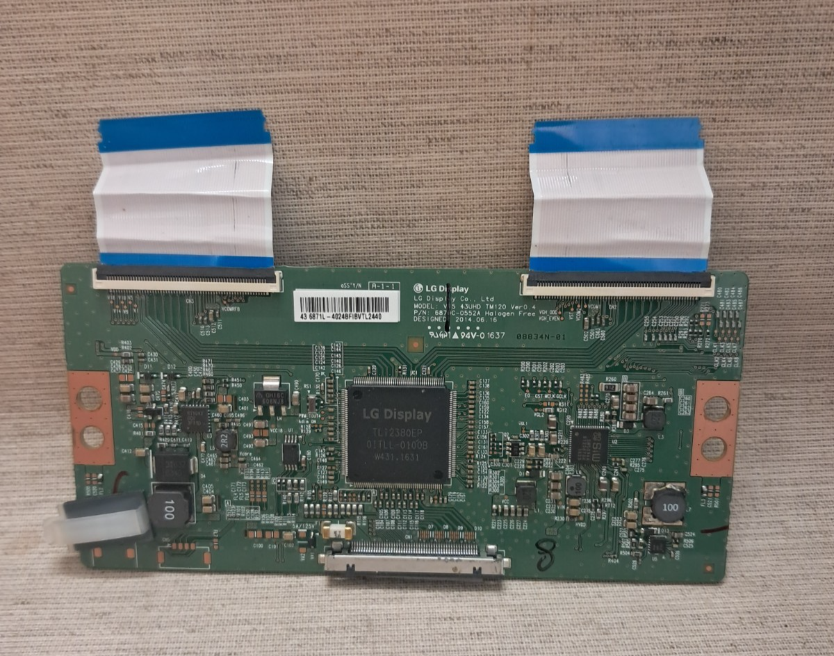 SHARP LC-43CUG8461KS T-CON BOARD 6870C-0552A