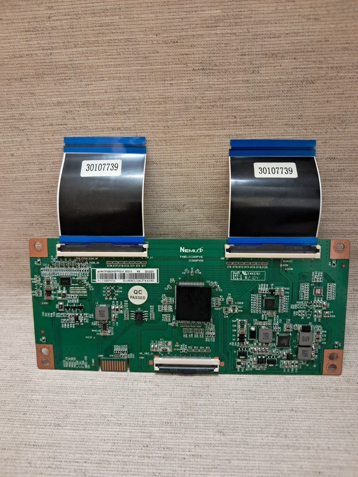 HITACHI 50HK6100U D T-CON BOARD CC500PV1D