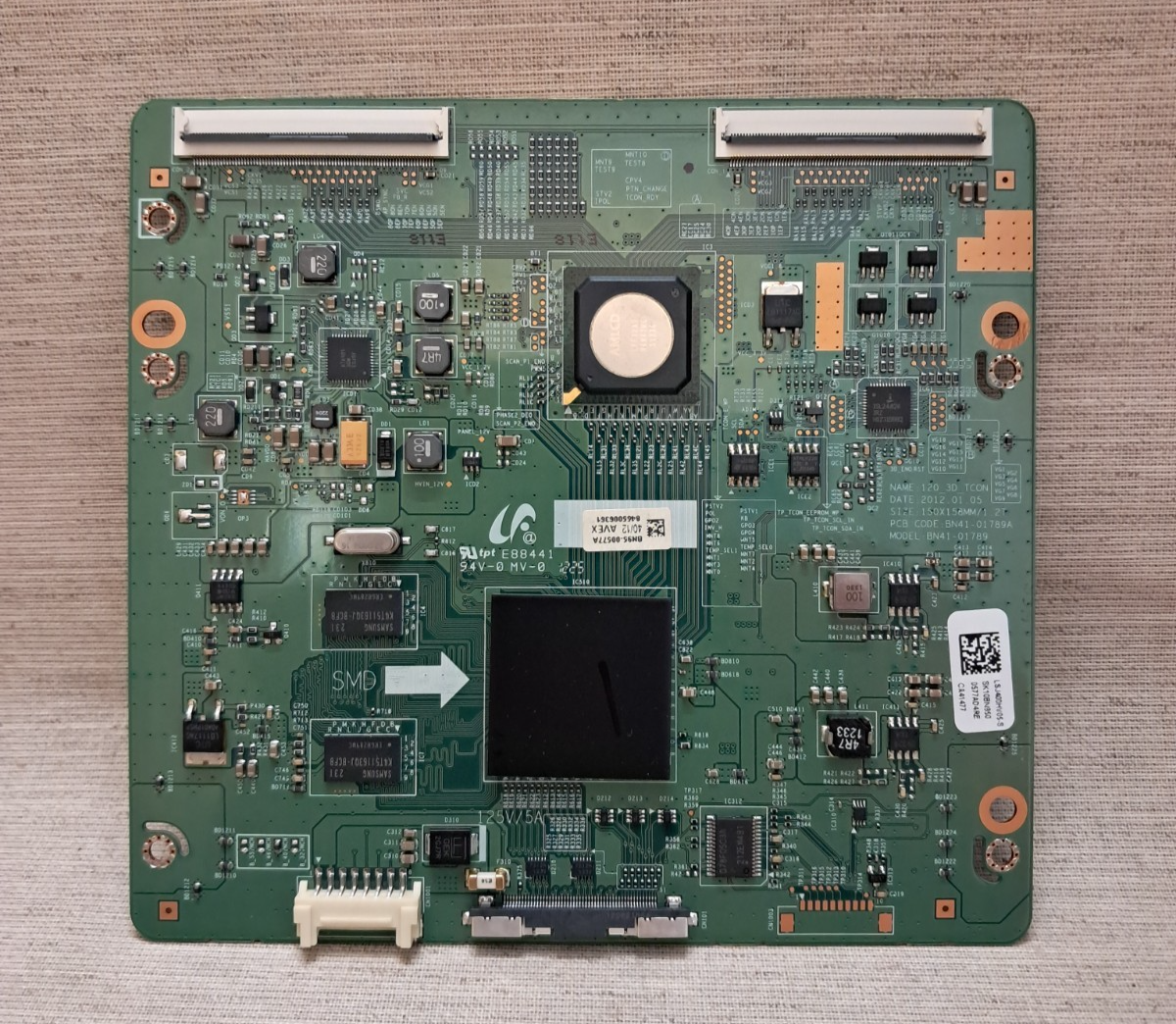 SAMSUNG UE40ES6300U T-CON BOARD BN41-01789