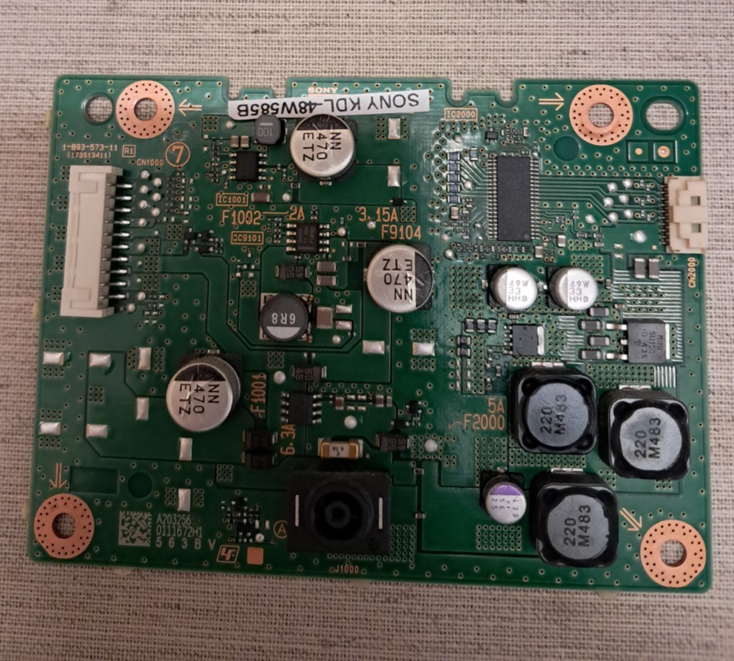 SONY KDL-48W585B LED DRIVER 1-893-573-11