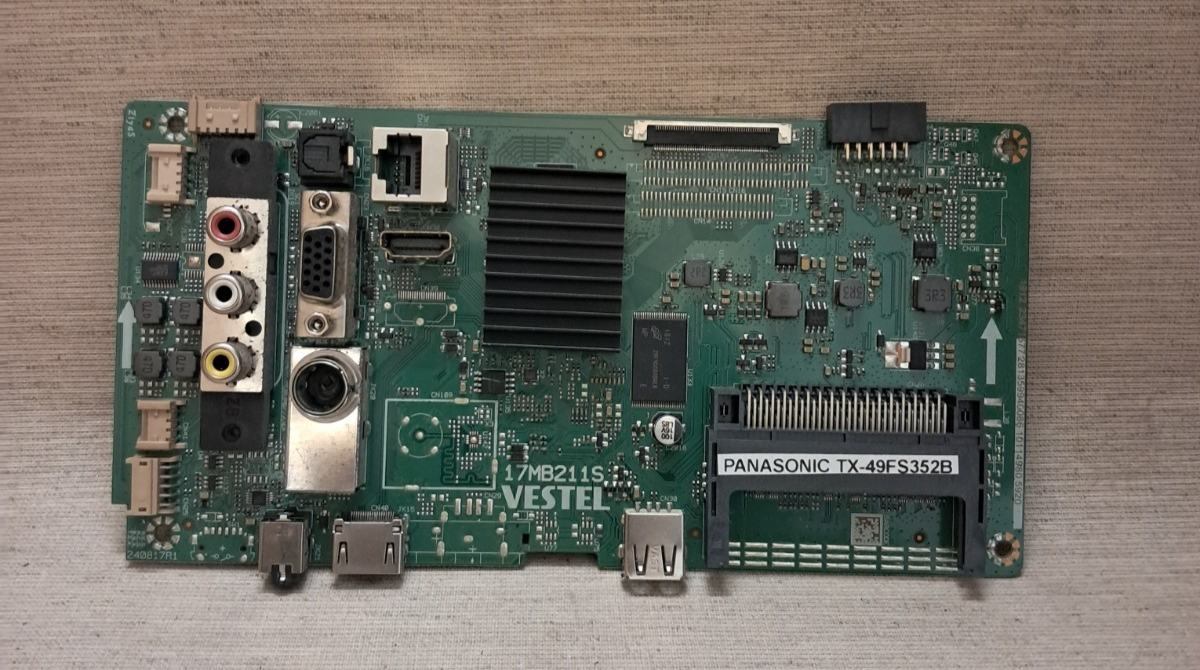 PANASONIC TX-49FS352B MAIN BOARD 17MB211S