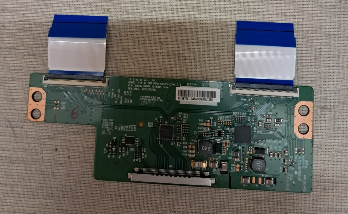 PANASONIC TX-42A400B T-CON BOARD 6870C-0480A
