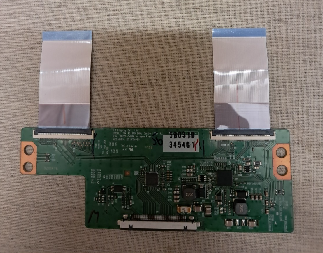 LG 42LB561V T-CON BOARD 6870C-0480A