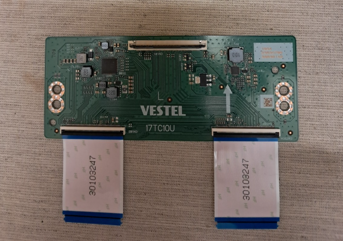 WALKER WP4K55221BRD T-CON BOARD 17TC10U