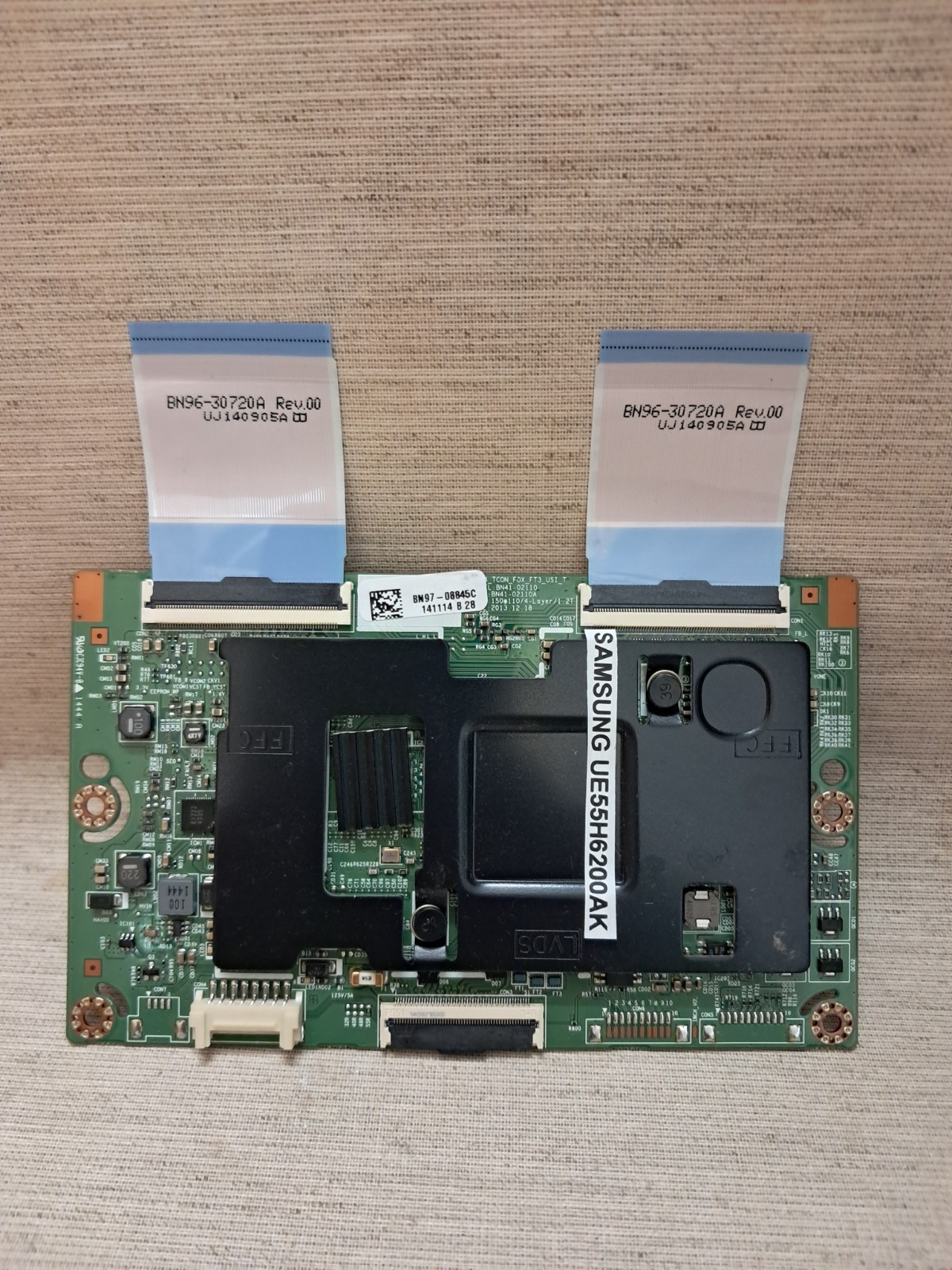 SAMSUNG UE55H6200AK T-CON BOARD BN41-02110A