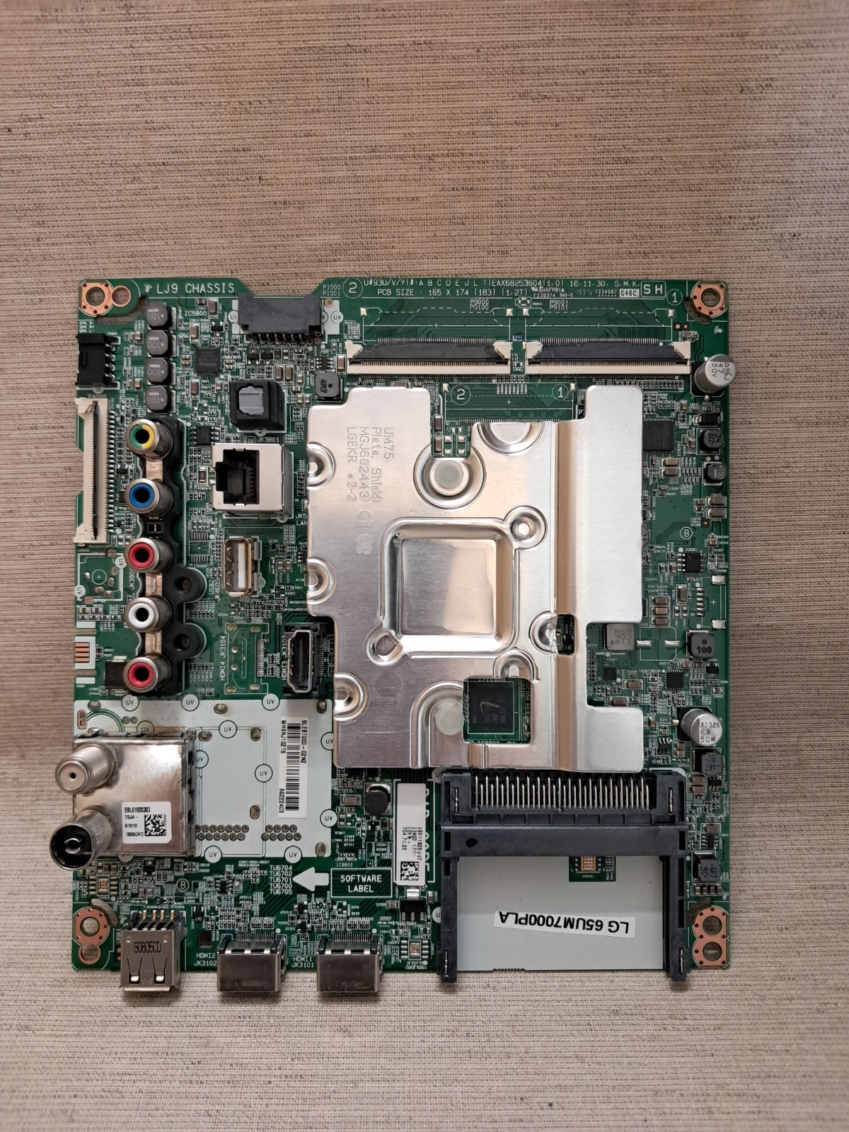 LG 65UM7000PLA MAIN BOARD EAX68253604 (1.0)