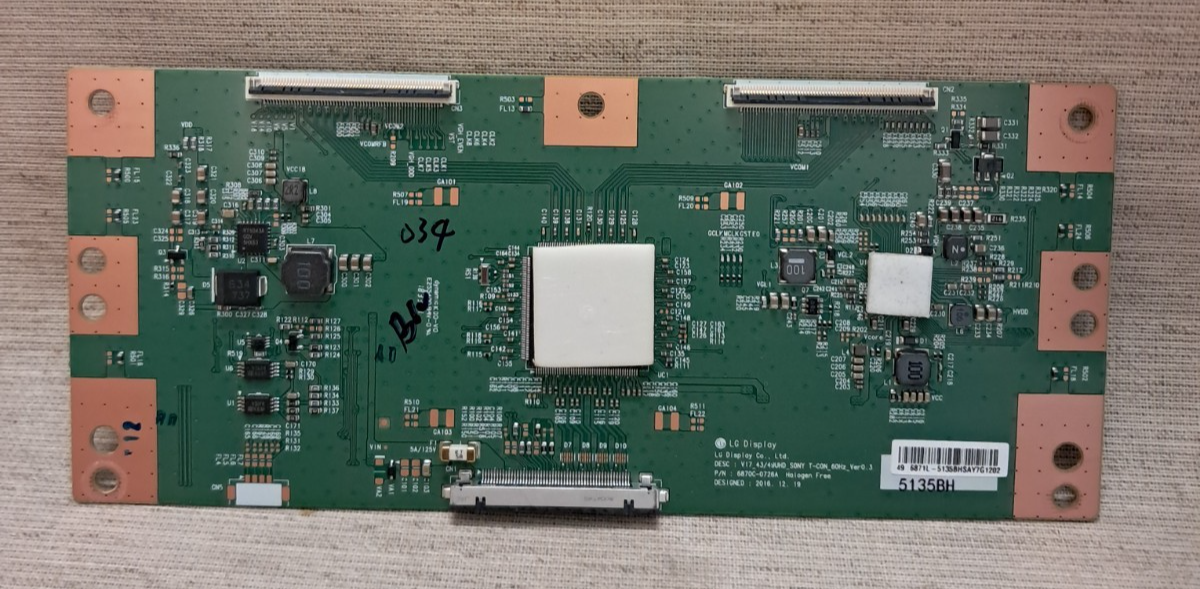 SONY KD-49XF7002 T-COON BOARD 6870C-0726A