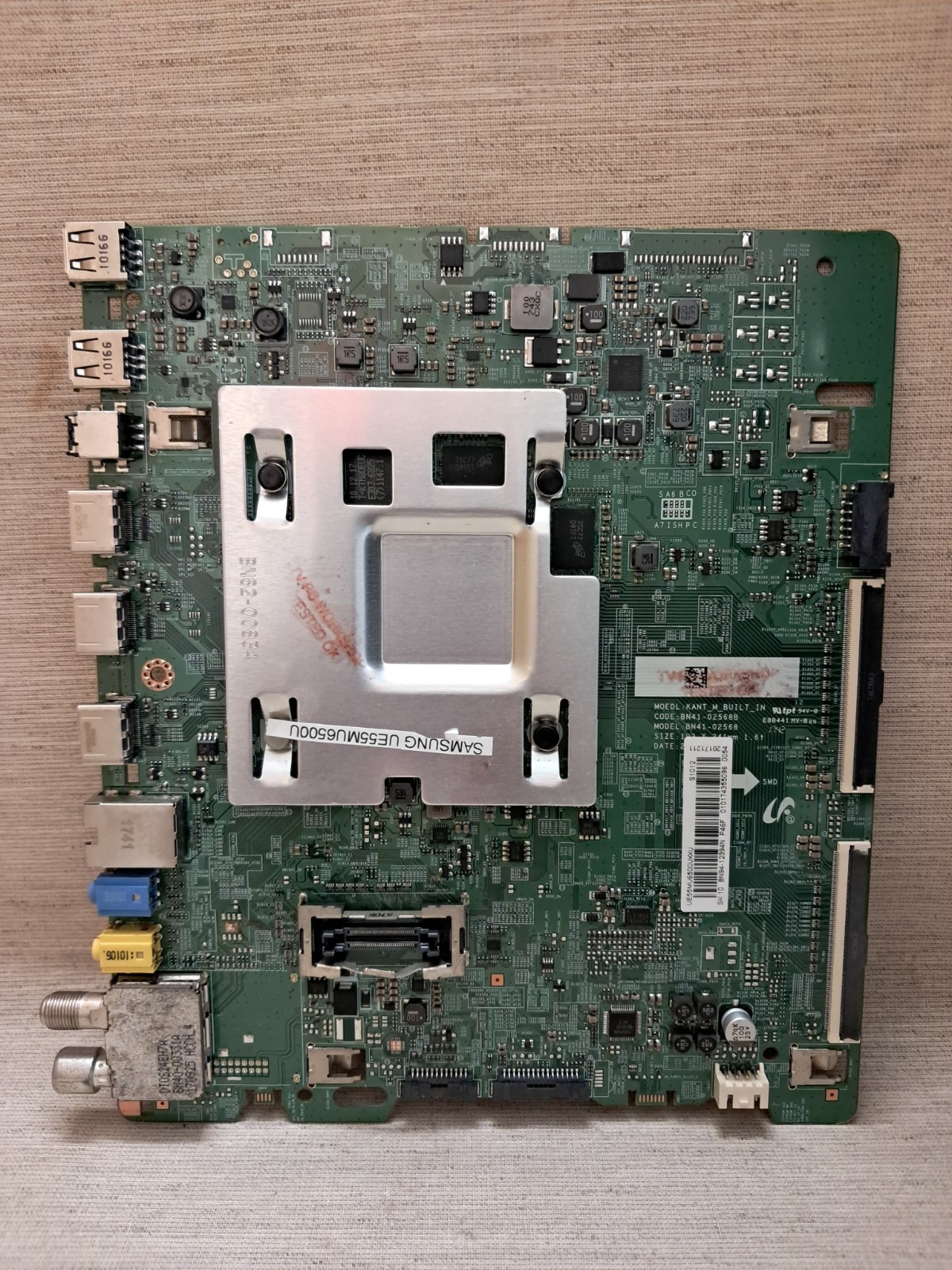 SAMSUNG UE55MU6500U MAIN BOARD BN41-02568B