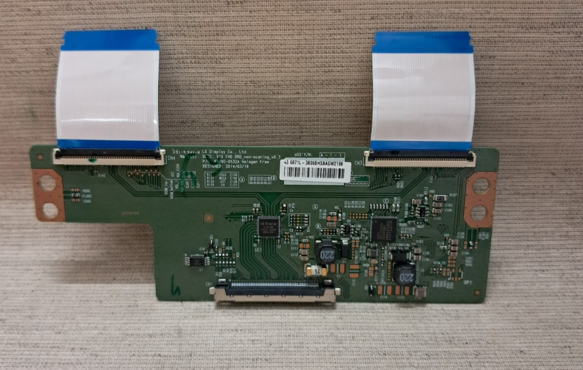 SHARP LC-43CFF5111K T-CON BOARD 6870C-0532A