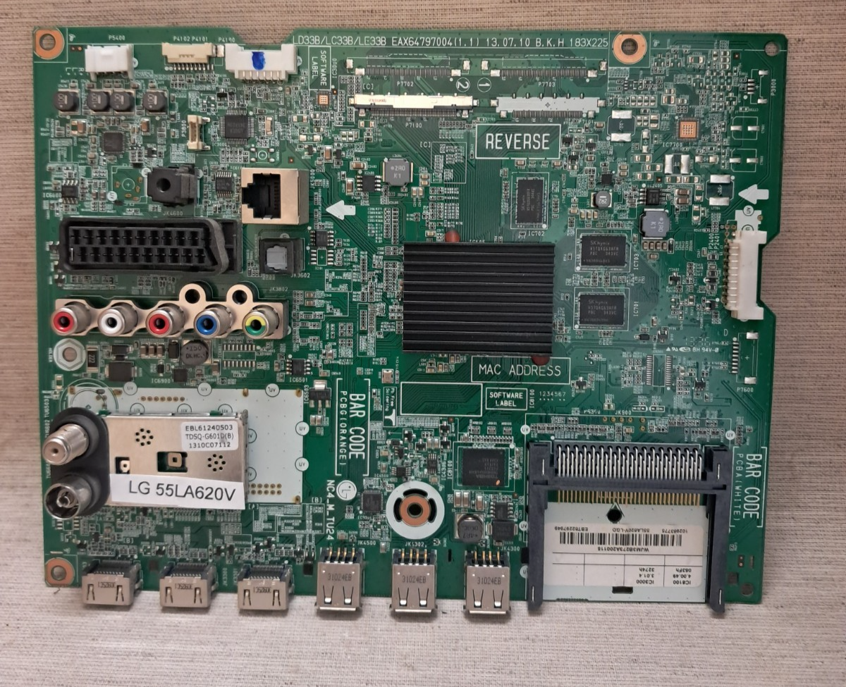 LG 55LA620V MAIN BOARD EAX64797004(1.1)