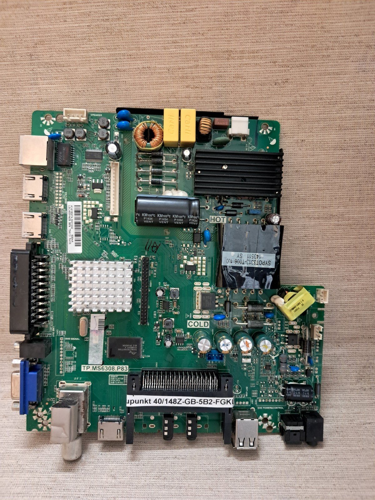 BLAUPUNKT 40/148Z-GB-5B2-FGKU-UK MAIN BOARD TP.MS6308.P83