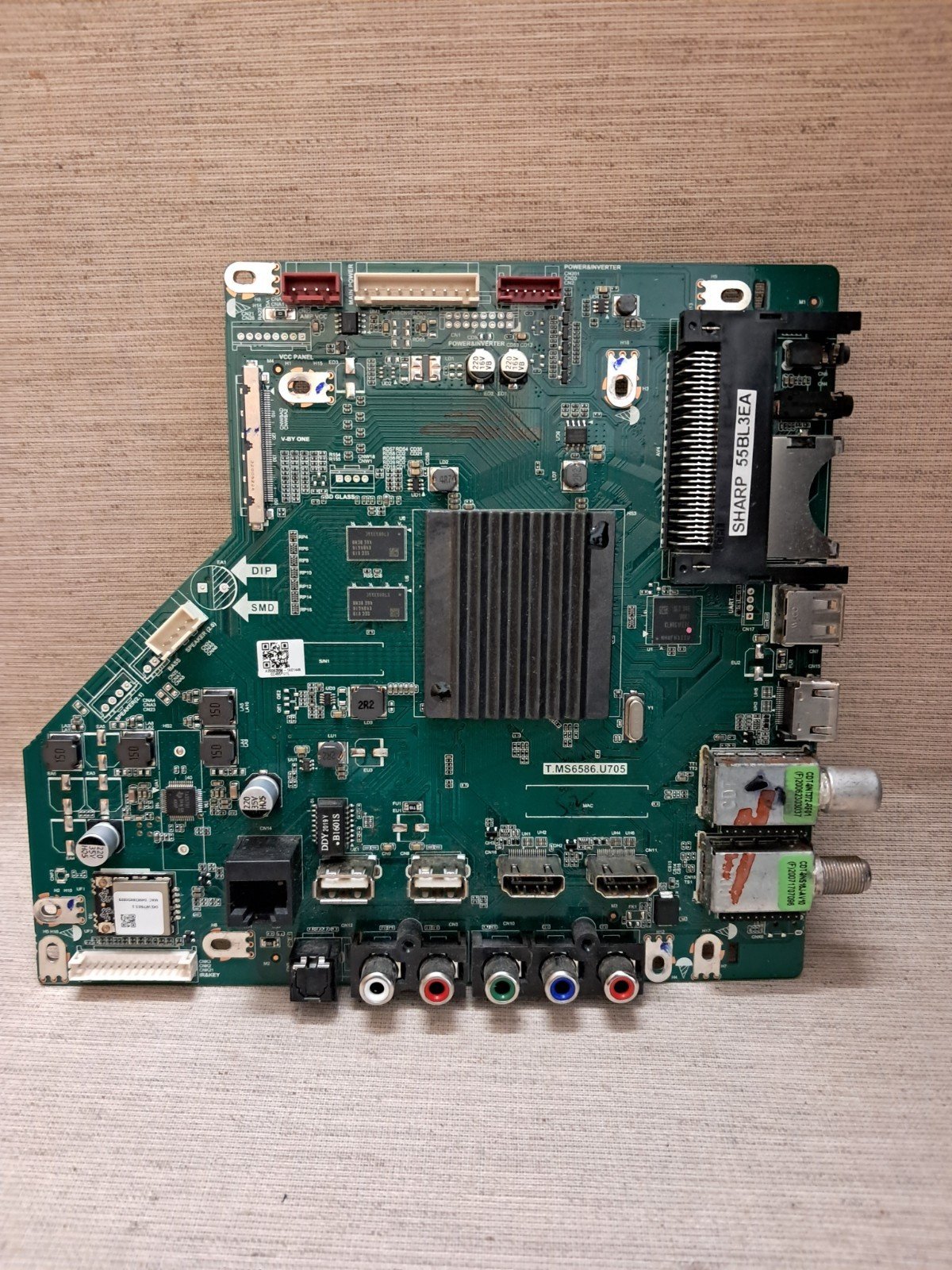 SHARP 55BL3EA MAIN BOARD T.MS6586.U705