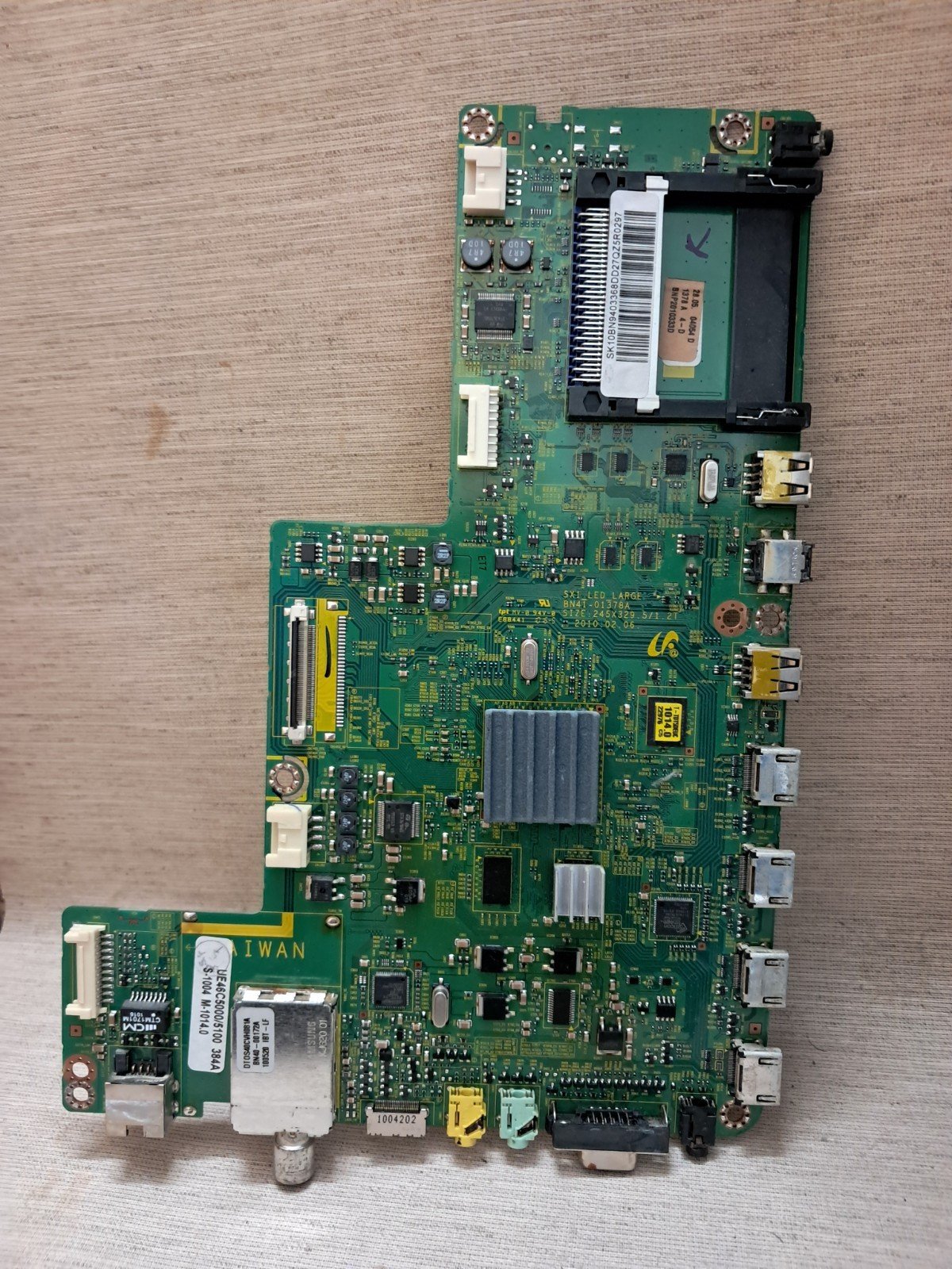 SAMSUNG UE46C5100QWXXU MAIN BOARD BN41-01378A