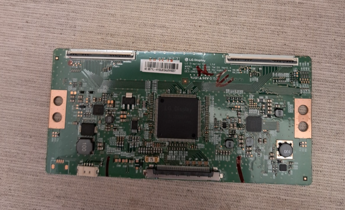 LG 43UF640V T-CON BOARD 6870C-0552B