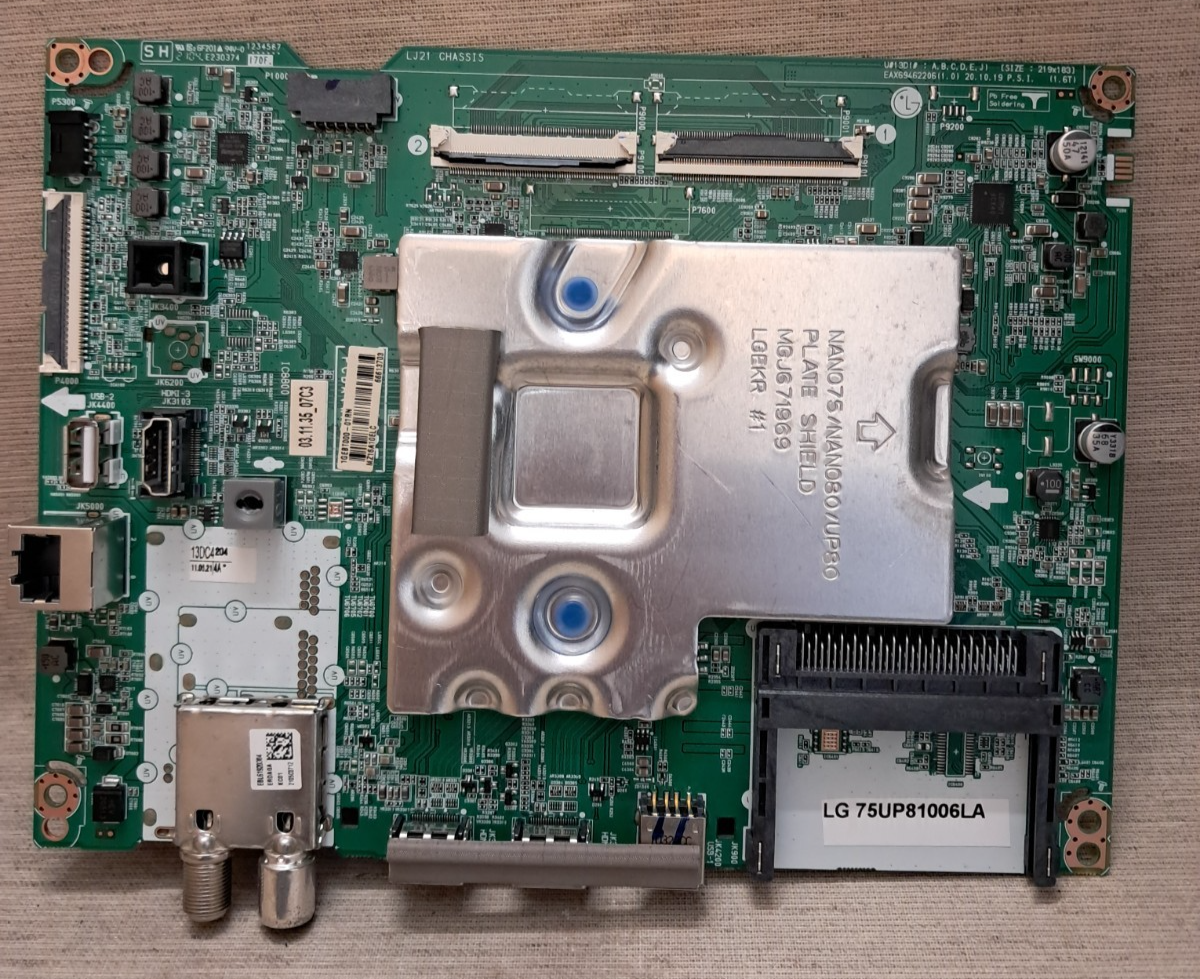 LG 75UP81006LA MAIN BOARD EAX69462206(1.0)