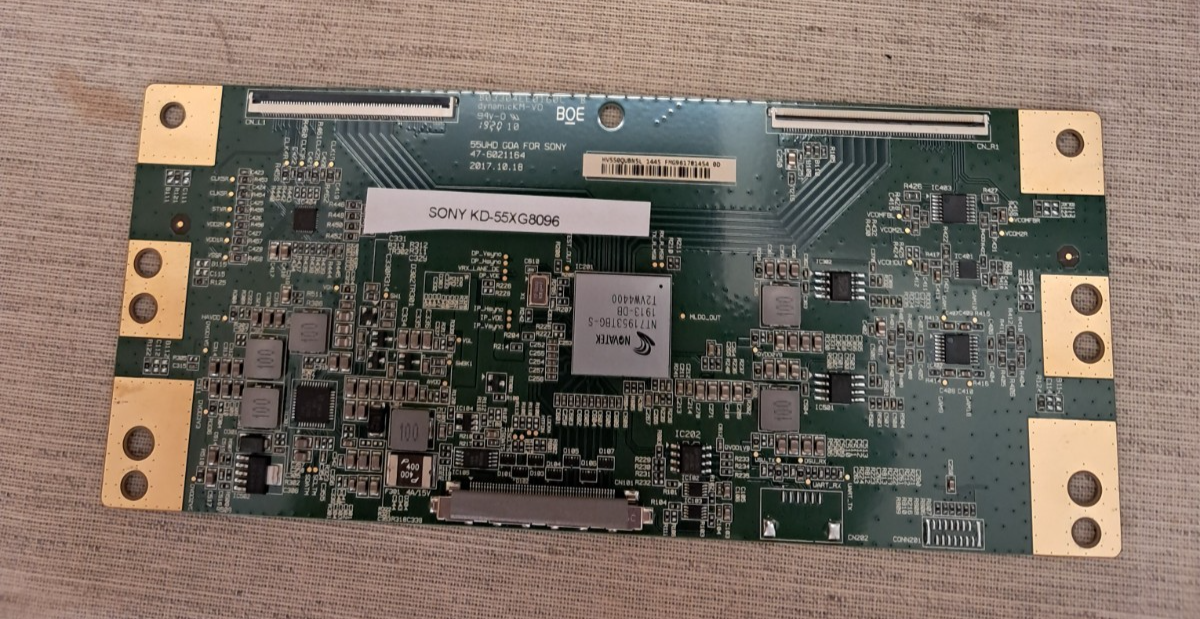 SONY KD-55XG8096 T-CON BOARD 47-6021164