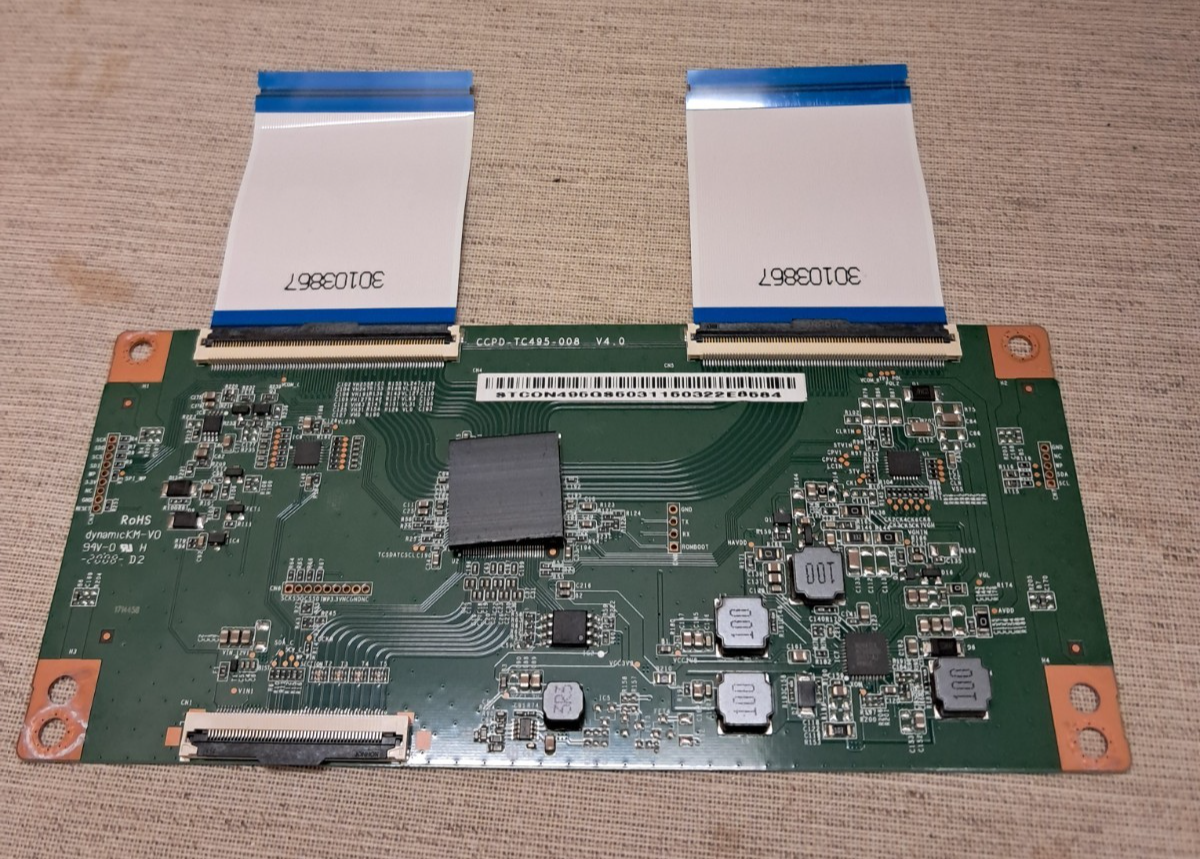 HITACHI 50HK6100U B T-CON BOARD CCPD-TC495-008 V4.0
