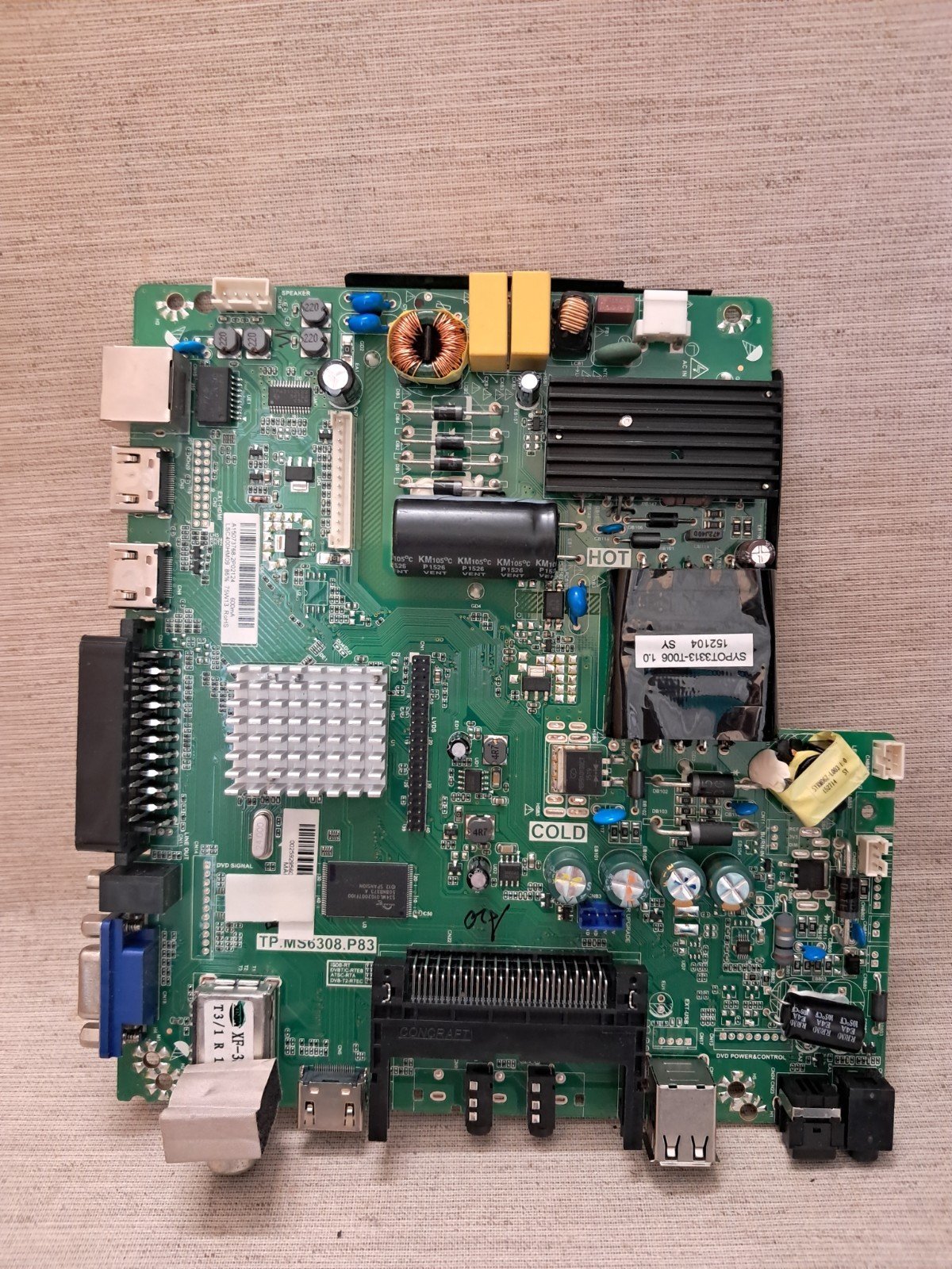 BLAUPUNKTT 40/148Z-GB-11B-FGKU-UK MAIN BOARD TP.MS6308.P83