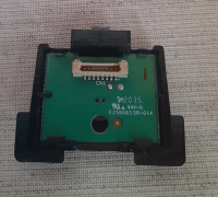 TOSHIBA 50UL2063DB Power on-off button board E258603