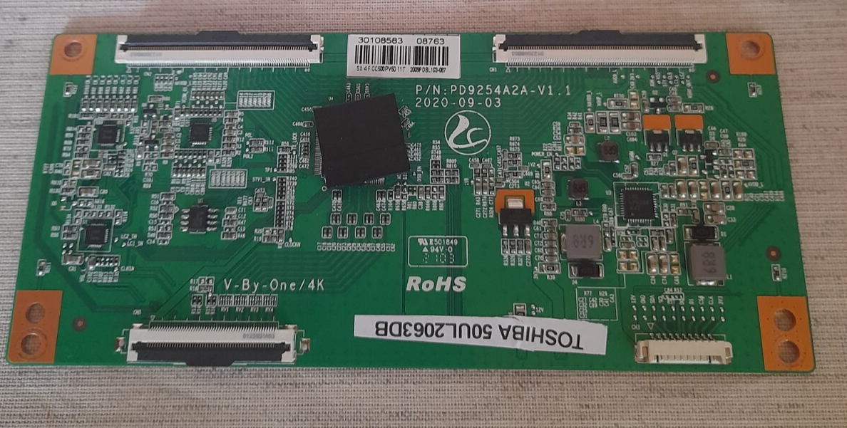 TOSHIBA 50UL2063DB T-CON BOARD PD9254A2A-V1.1
