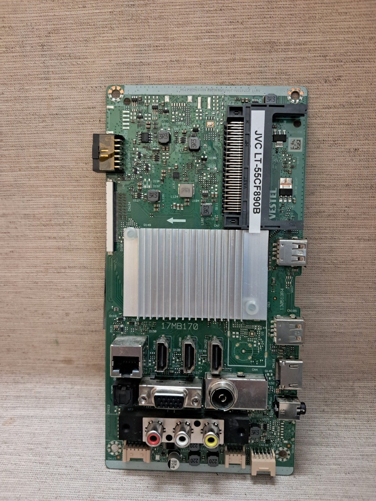 JVC LT-55CF890B MAIN BOARD 17MB170
