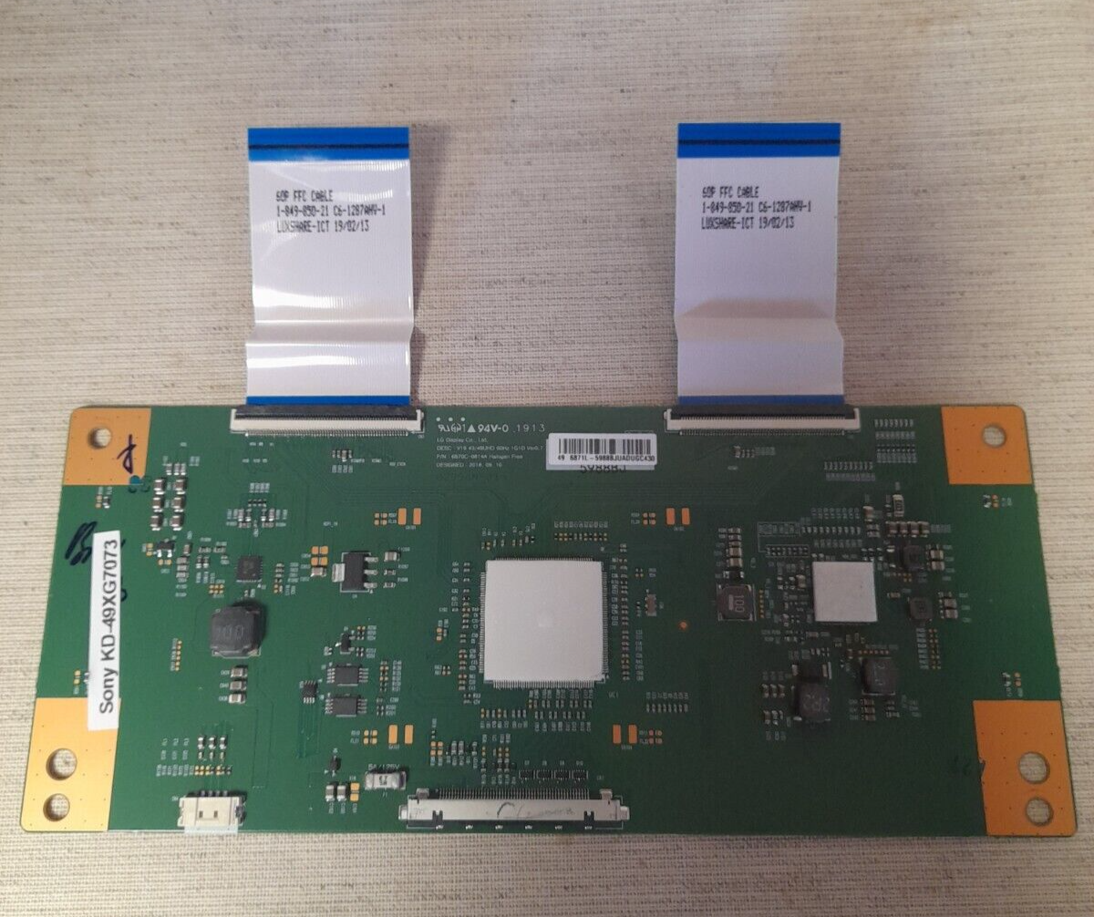 SONY KD-49XG7073 T-CON BOARD 6870C-0814A