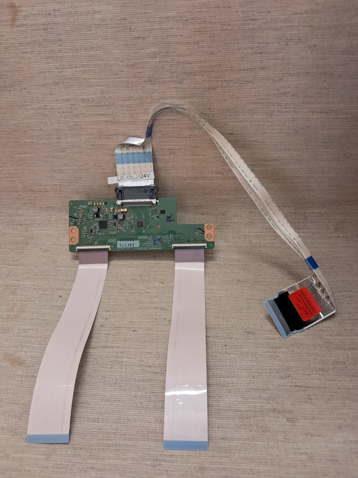 LG 43LJ624V T-CON BOARD 6870C-0532D