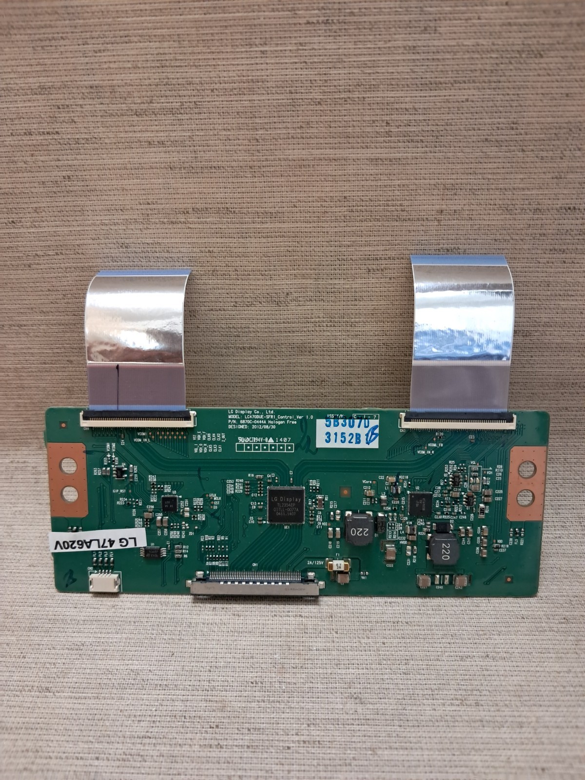 LG 47LA620V T-CON BOARD 6870C-0444A