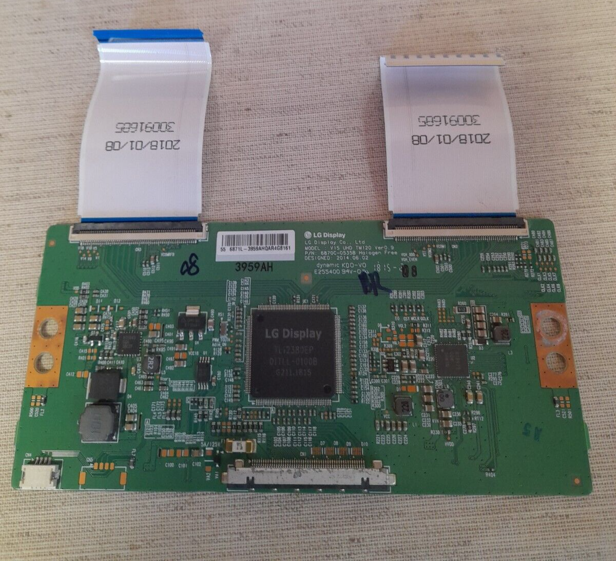 SCREEN VES550QNDL-2D-N11 T-CON BOARD 6870C-0535B