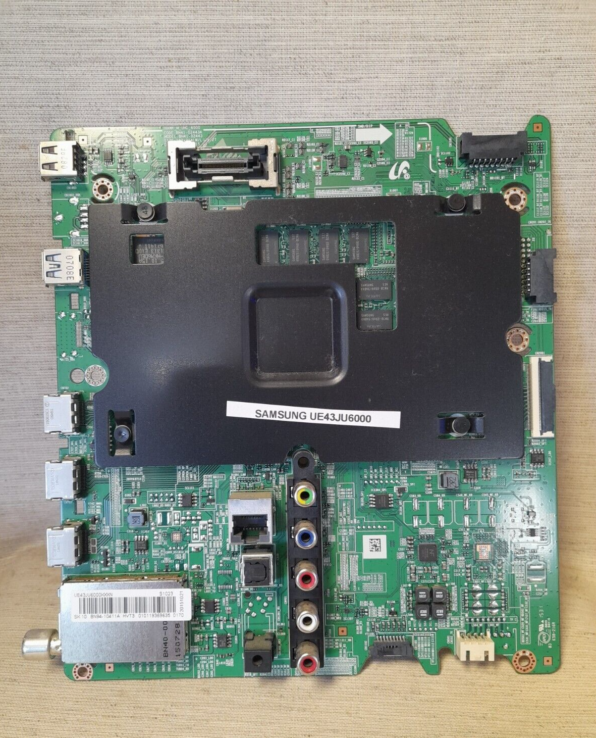 SAMSUNG UE43JU6000 MAIN BOARD BN94-10411A BN41-02443