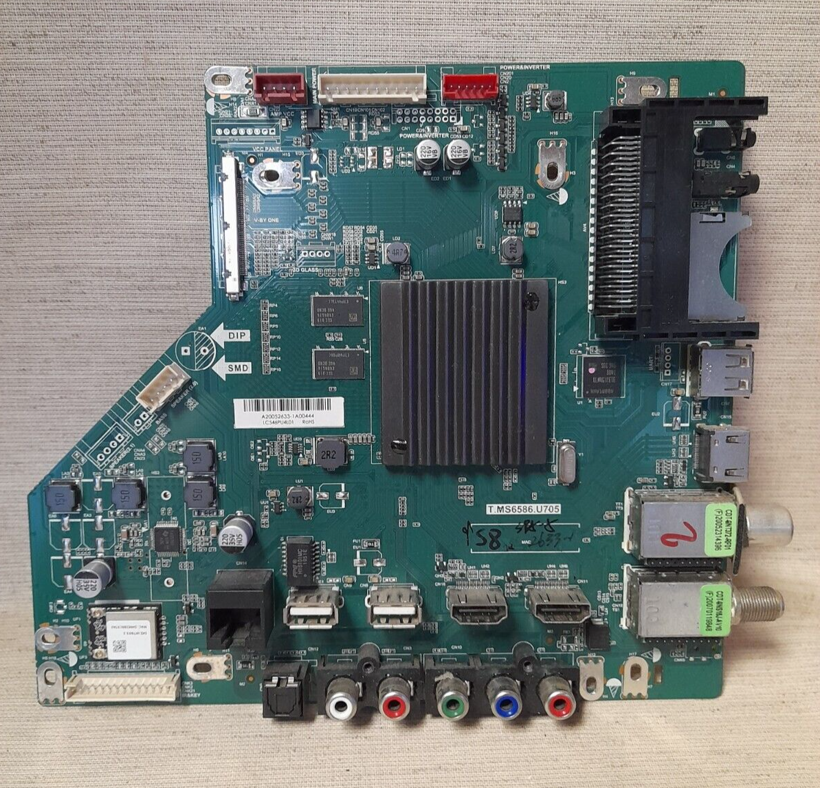 SHARP 55BJ2KE MAIN BOARD T.MS6586.U705