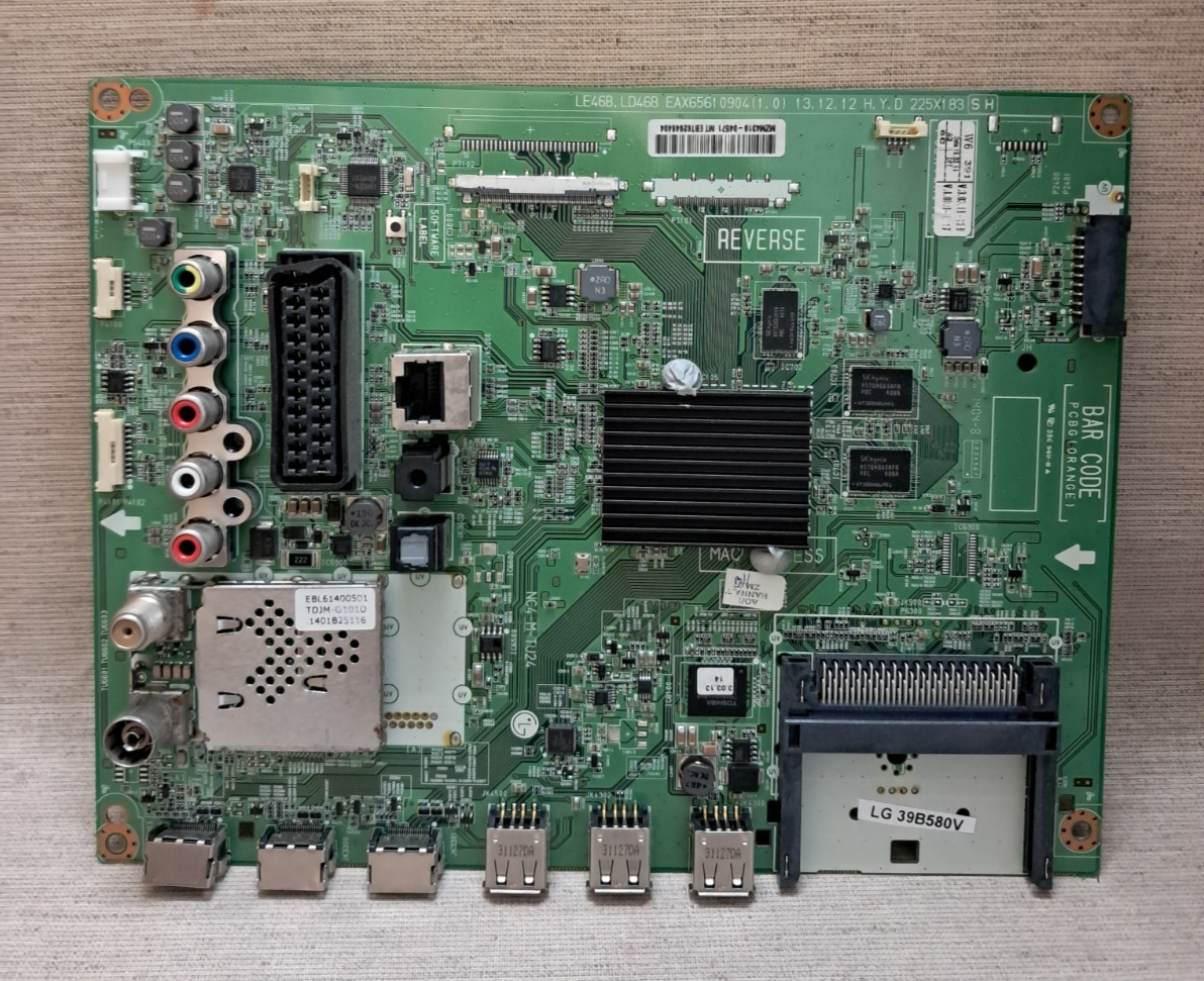 LG 39LB580V MAIN BOARD EAX65610904(1.0)