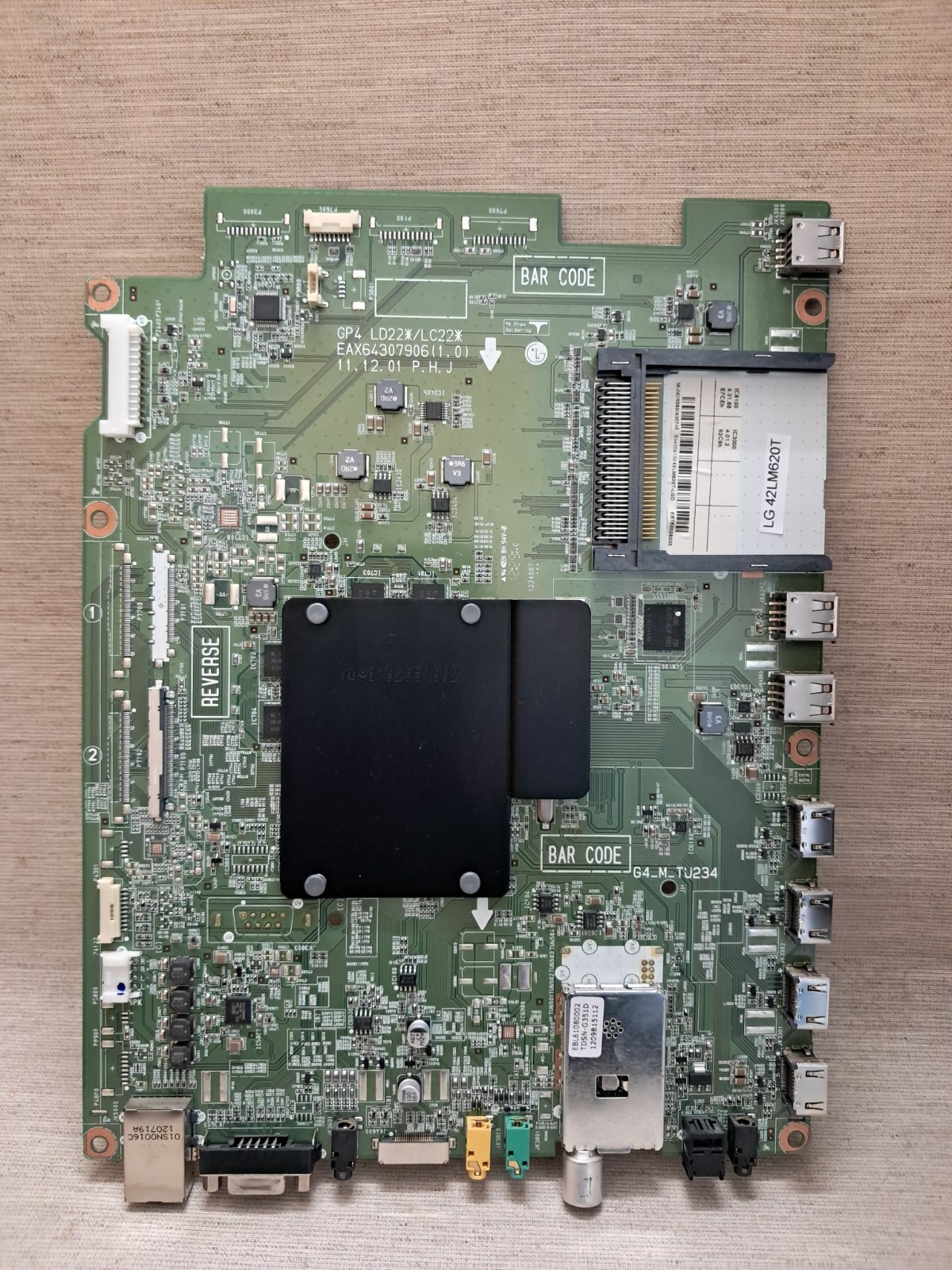 LG 42LM620T MAIN BOARD EAX64307906 (1.0)