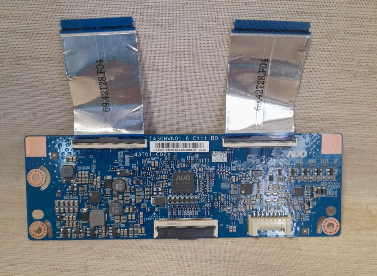 SAMSUNG UE43J5500AK T-CON BOARD T430HVN01.6