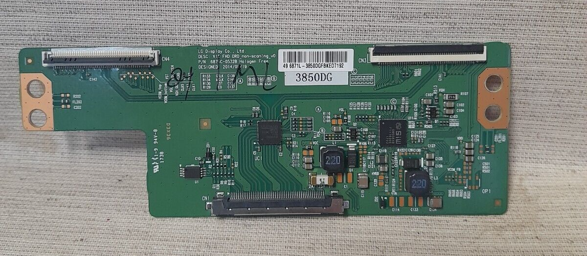 LG 49LJ594V T-CON BOARD 6870C-0532B