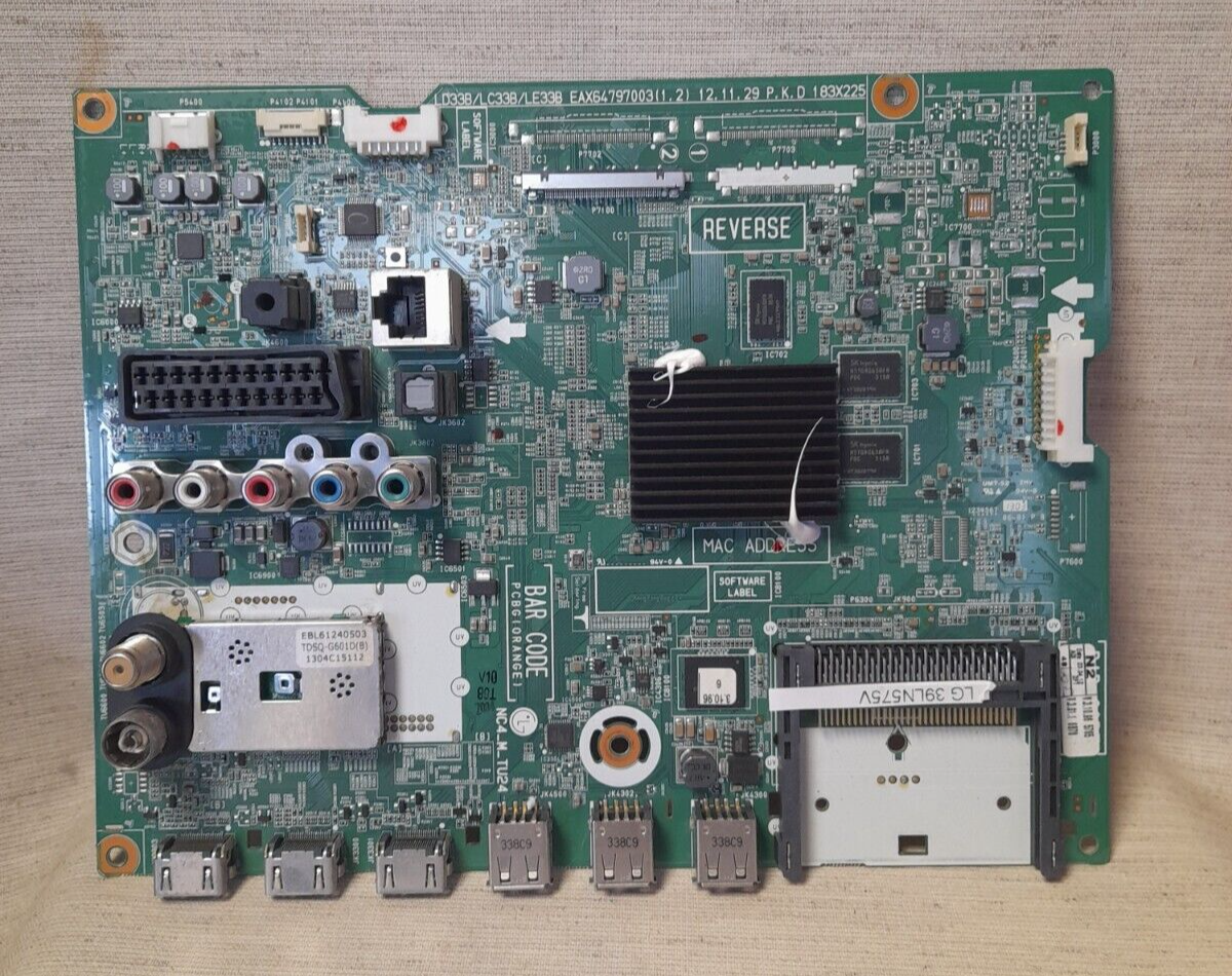 LG 39LN575V MAIN BOARD EAX64797003(1.2)