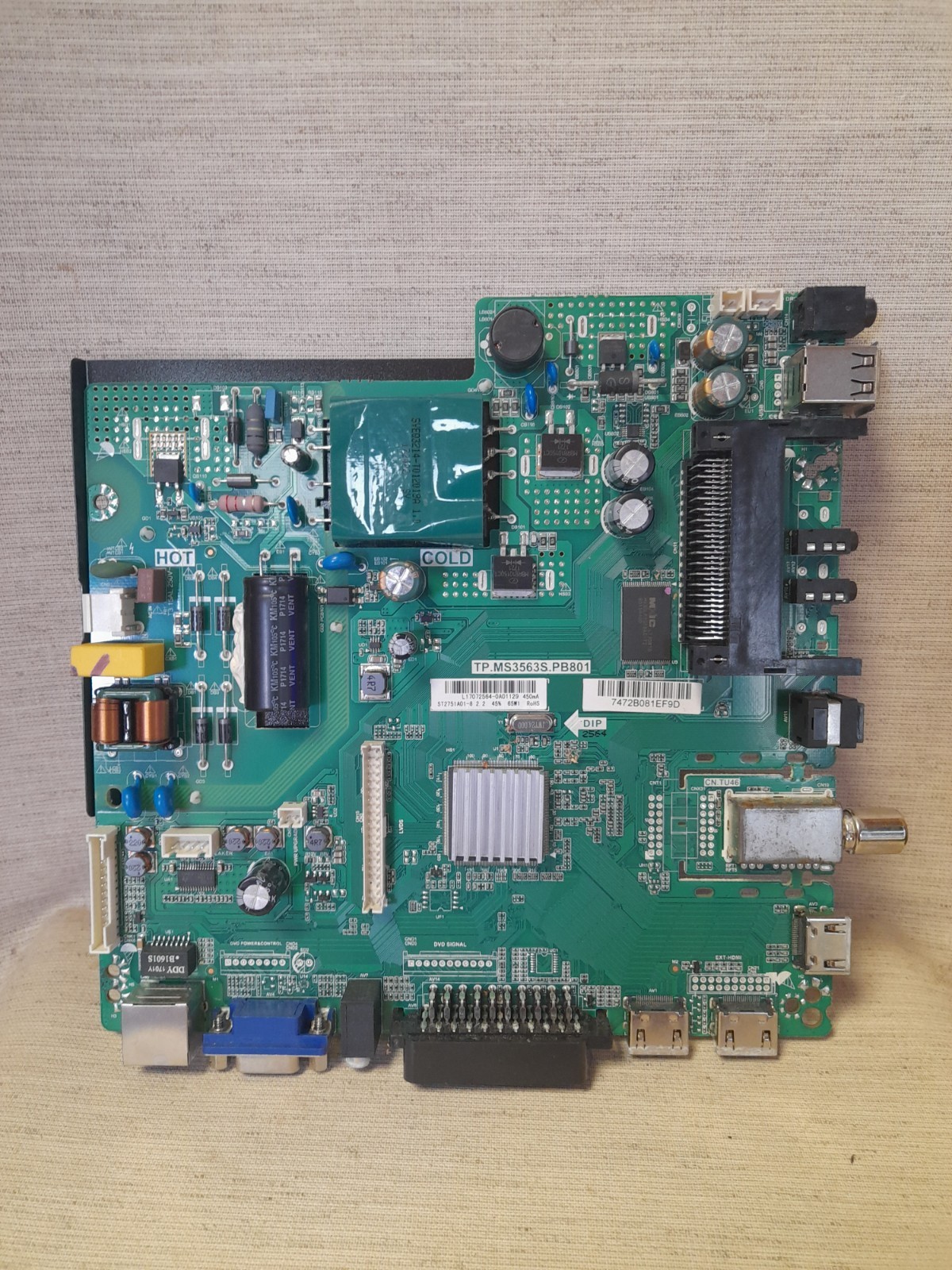 ALBA LE28GA06-B3 MAIN BOARD TP.MS3563S