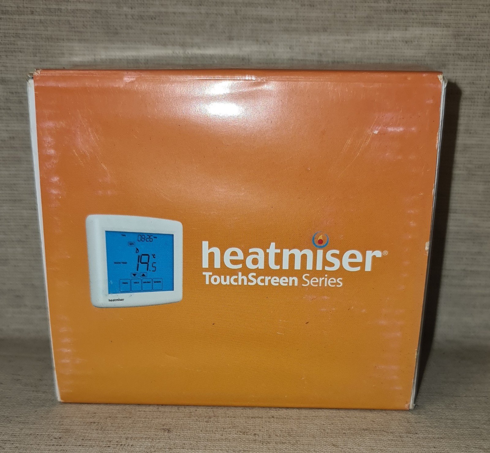 Heatmiser PRT-WTS Touchscreen Series Thermostat – White