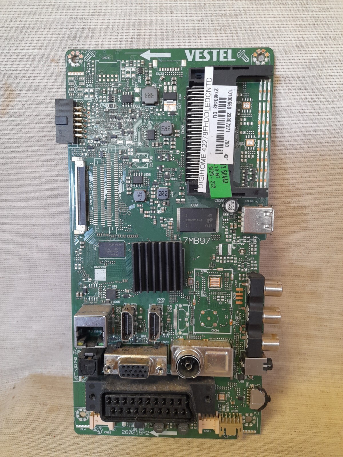 DIGIHOME 42278FHDDLEDCNTD MAIN BOARD 17MB97