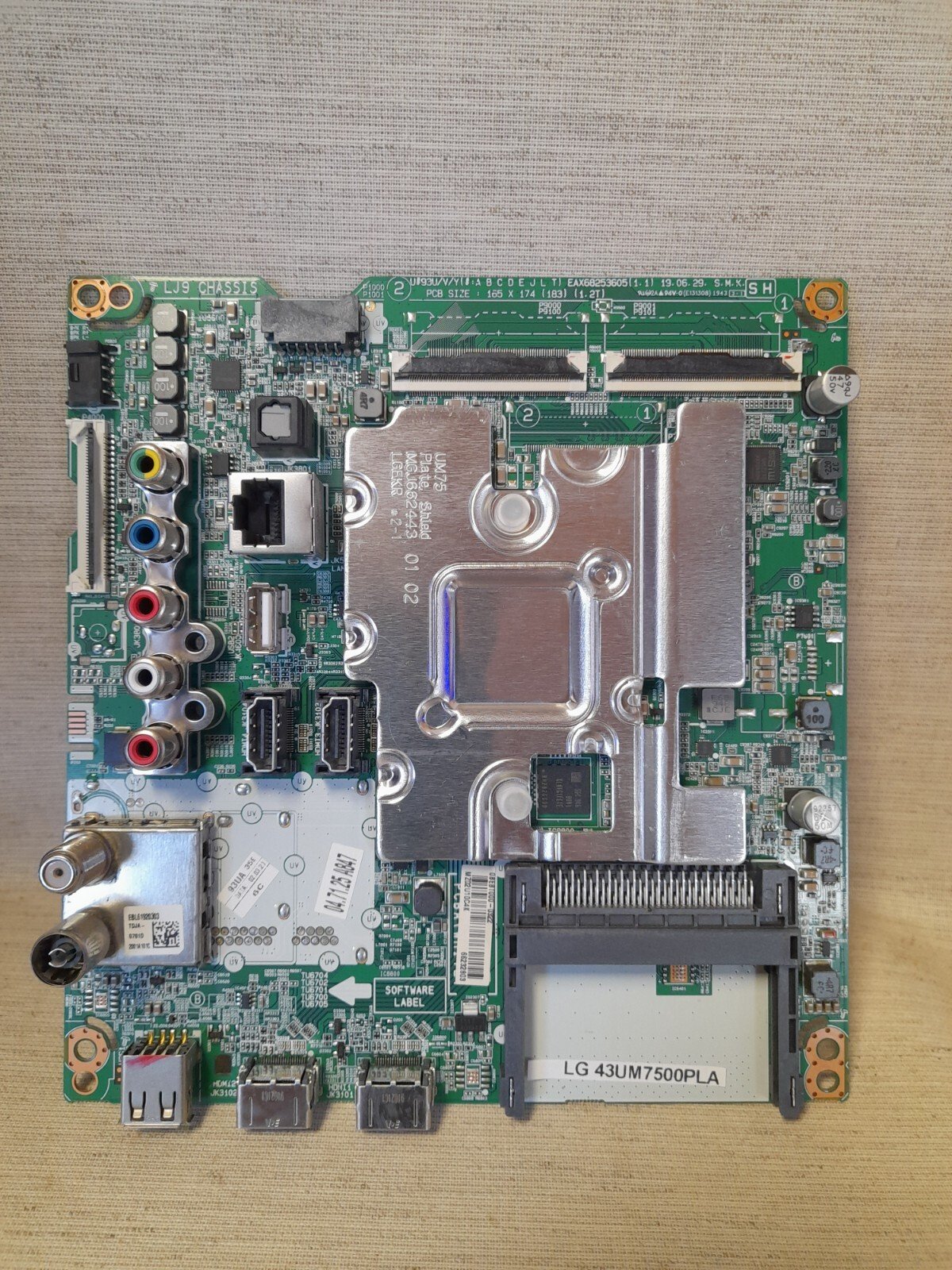 LG 43UM7500PLA MAIN BOARD EAX68253605(1.1)