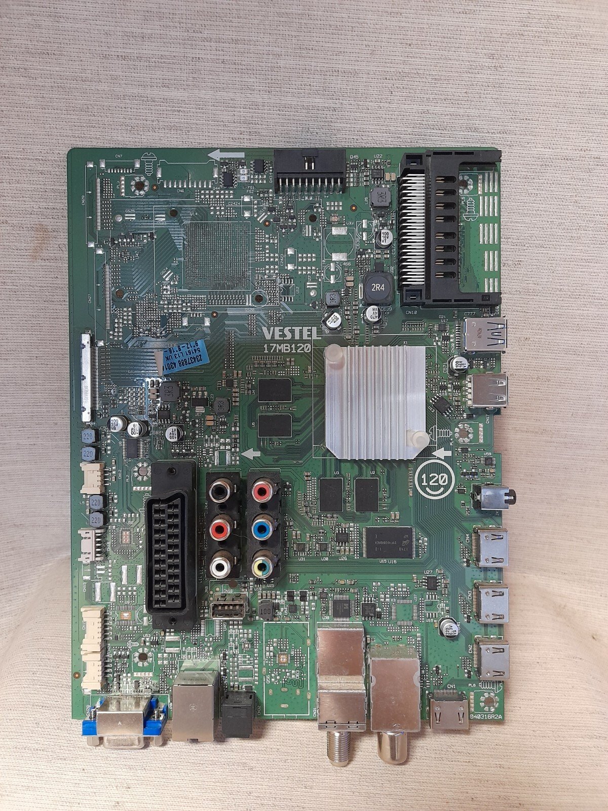 TOSHIBA 43U5766DB MAIN BOARD 17MB120