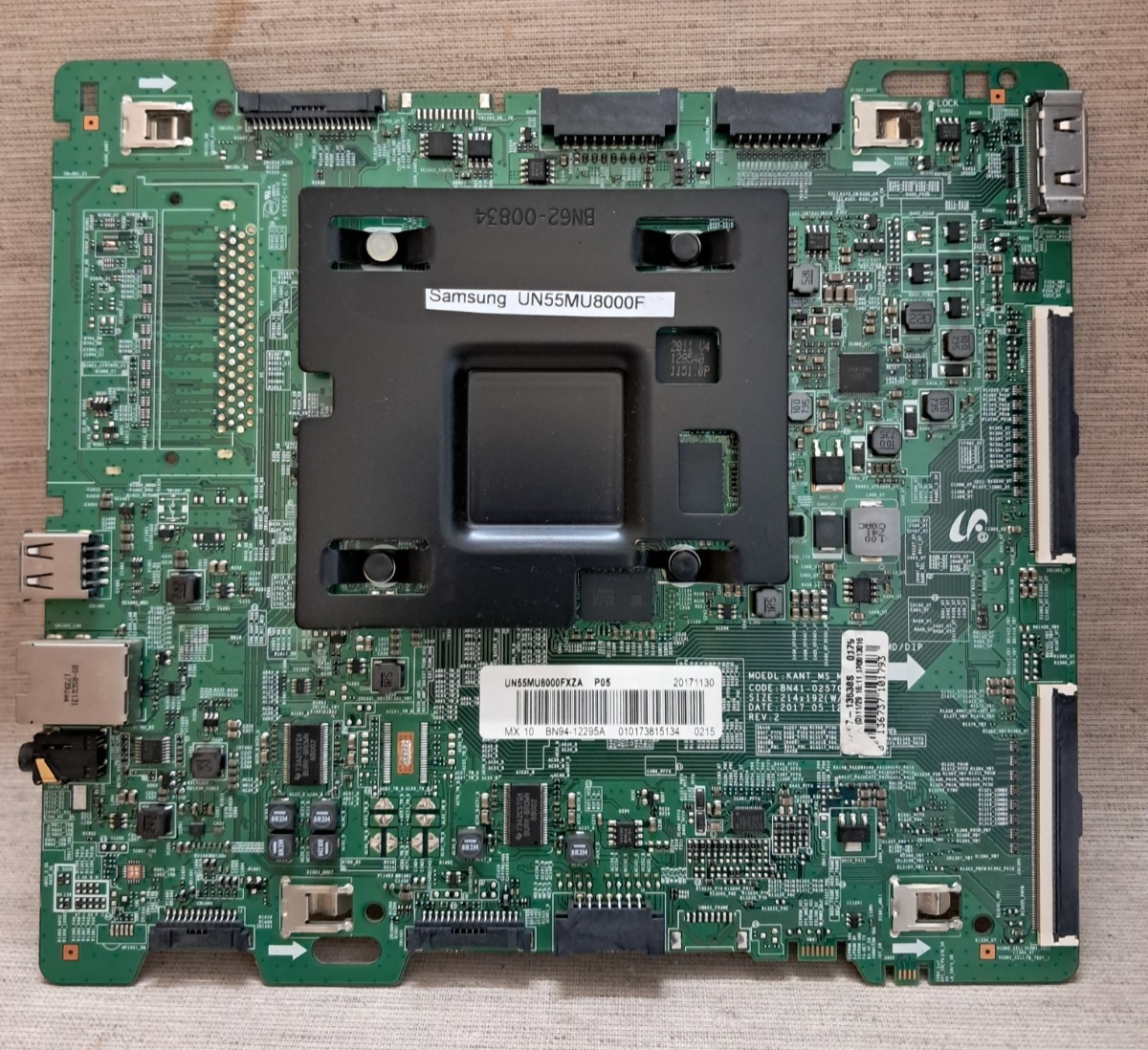 SAMSUNG UN55MU8000F MAIN BOARD BN41-02570A BN94-12295A